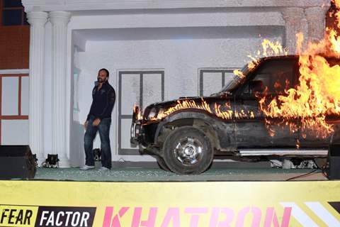 Rohit Shetty at the Launch of Khatron Ke Khiladi Darr ka Blockbuster