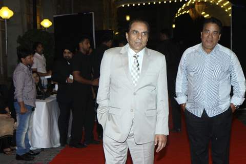 Dharmendra at the Sangeet Ceremony