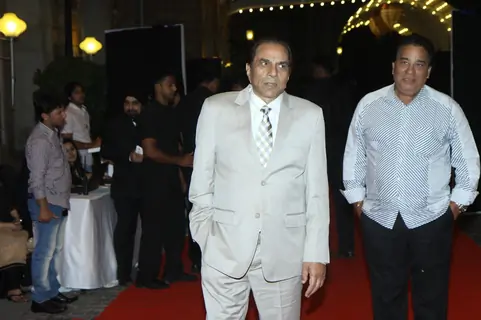 Dharmendra at the Sangeet Ceremony