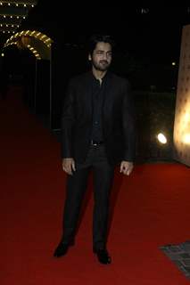 Arjan Bajwa was at the Sangeet Ceremony