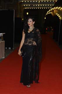 Piya Trivedi was seen at the Sangeet Ceremony