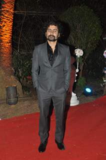 Chandan Roy Sanyal was seen at Ahana Deol & Vaibhav Vora's Wedding