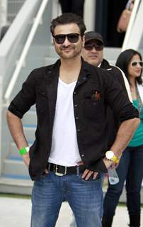 Sanjay Kapoor was at the CCL Dubai match