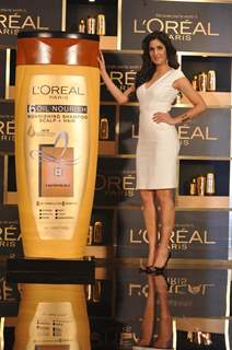 Katrina Kaif launches L'Oreal Paris's new hair-care range '6 Oil Nourish'