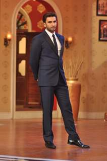 Ranveer Singh during the Promotion of 'Gunday' on Comedy Nights with Kapil