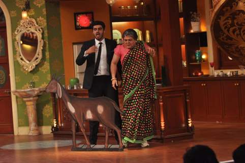 Arjun Kapoor and Ali Asgar on Comedy Nights with Kapil