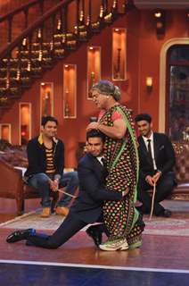 Ranveer Singh and Ali Asgar perform on Comedy Nights with Kapil