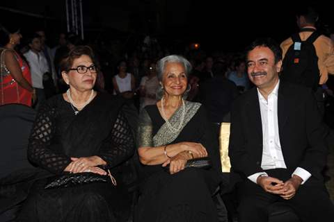 Helen, Waheeda Rehman and Rajkumar Hirani were at the Save & Empower The Girl Child event