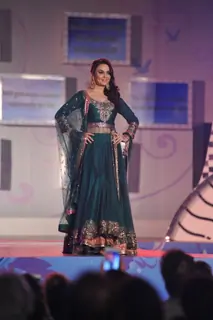 Preity Zinta walks the ramp at the Save & Empower The Girl Child event