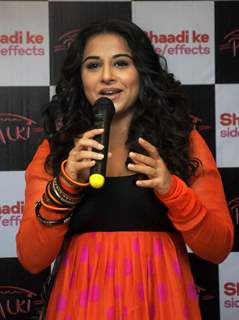 Vidya Balan promotes 'Shaadi Ke Side Effects'