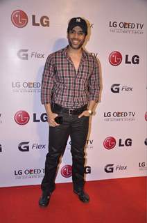 Tusshar Kapoor ar the LG OLED TV Promotional Event