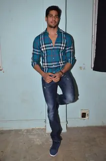 Sidharth Malhotra at Hasee Toh Phasee Pramotions