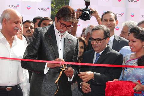 Amitabh Bachchan at the Inauguration Surya Child Care Hospital