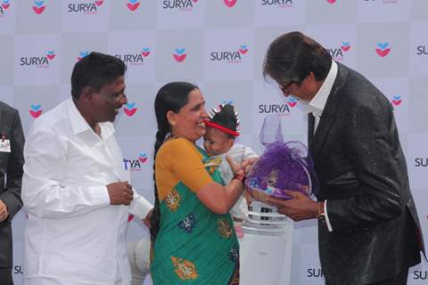 Amitabh Bachchan at the Inauguration Surya Child Care Hospital