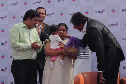 Amitabh Bachchan at the Inauguration Surya Child Care Hospital