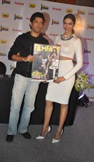 59th Idea Filmfare Awards 2013 Special issue launch by Deepika Padukone & Farhan Akhtar