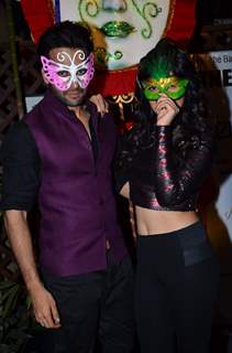 Jackky and Neha in a carnival mood at the Promotions of 'Youngistan'