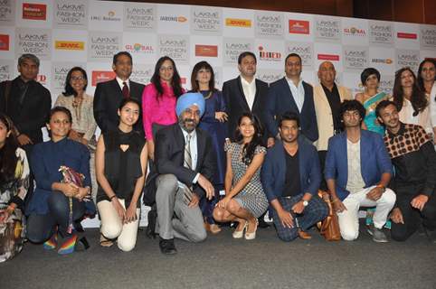 Press conference of LFW 2014
