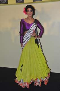 Mahie Gill was at the Press conference of LFW 2014