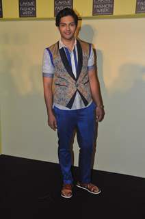 Ali Fazal at the Press conference of LFW 2014