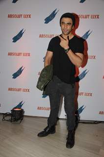 Amit Sadh was at the Absolut Elxy Party