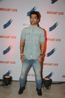 Eijaz Khan was at the Absolut Elyx Party