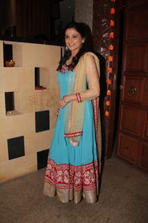 Smita Bansal at Balika Vadhu's Success Party