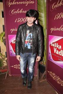 Shashank Vyas at Balika Vadhu's Success Party