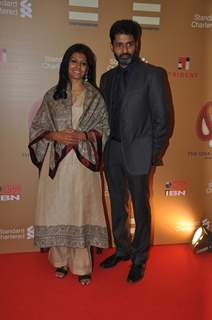 Nandita Das and her husband at The Foundation Celebrates 'The Idea Of India'