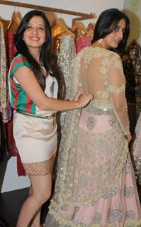 Mahie Gill gets her last minute fittings