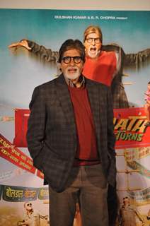 Amitabh Bachchan at the Theatrical Trailer launch of Bhoothnath Returns