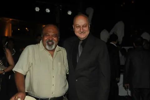 Saurabh Shukla and Anupam Kher at the Music Launch of Gang of Ghosts