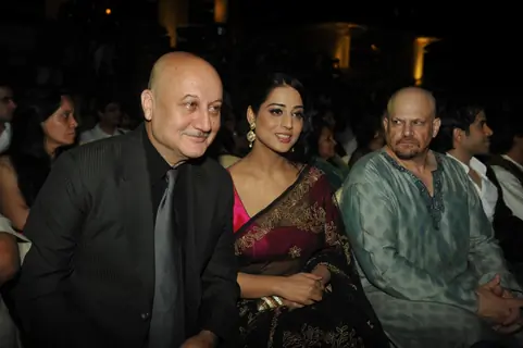 Anupam Kher and Mahie Gill at the Music Launch of Gang of Ghosts