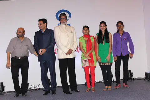 Amitabh Bachchan was at the Launch of Meri Shakti Meri Beti