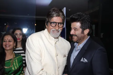 Amitabh Bachchan and Anil Kapoor at the MiD-DAY relaunch