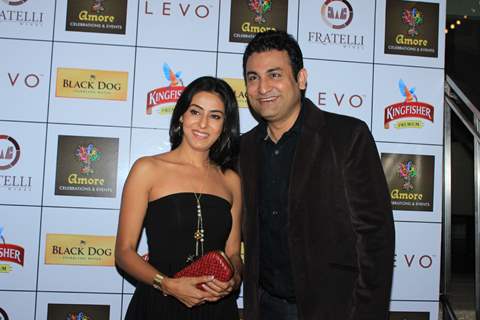 Nivideta Bhattacharya and Ashish Kapoor was at Amore Celebration and Events Launch Night