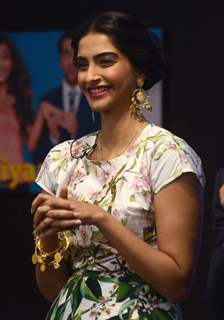 Sonam Kapoor was seen at the Promotions of Bewakoofiyaan