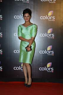 Rashmi Desai was seen at the IAA Awards and COLORS Channel party