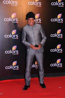 Raju Shrivastav was seen at the IAA Awards and COLORS Channel party