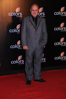 Anupam Kher was seen at the IAA Awards and COLORS Channel party