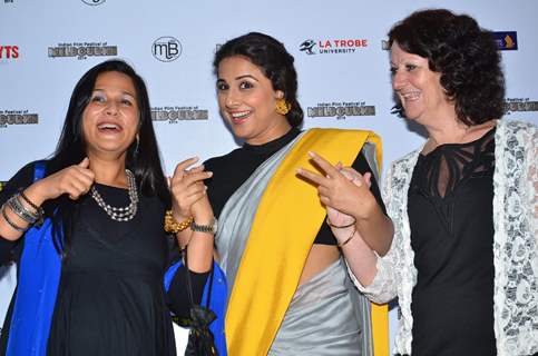 Vidya Balan strikes a pose at the nominations for Indian Film Festival of Melbourne Awards