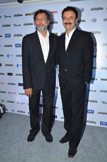 Rakeysh Omprakash Mehra and Rajkumar Hirani at the nominations for IFFM Awards