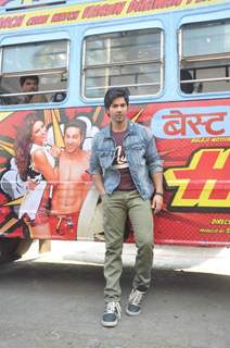 Varun Dhawan at the Promotions of Main Tera Hero