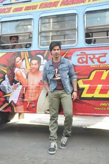Varun Dhawan at the Promotions of Main Tera Hero