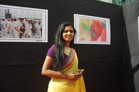 Usha Jadhav was at the Photo exhibition