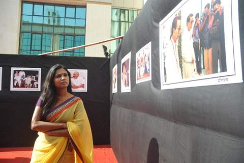 Usha Jadhav at the Photo exhibition - Eka Vadlachi Kahani