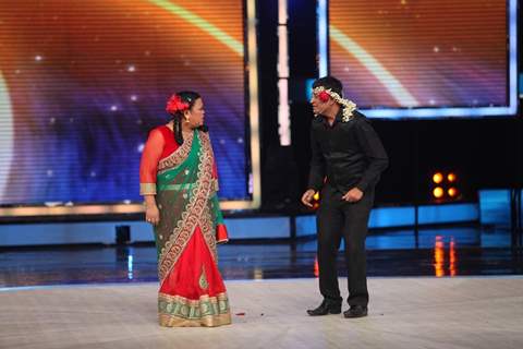 Bharti performs at the Grand Finale of India's Got Talent