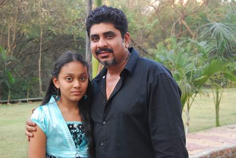 Rajan Shahi with his daughter