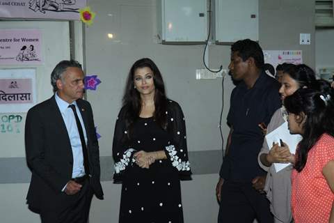 Aishwarya Rai Bachchan at a AIDS Awareness Programme