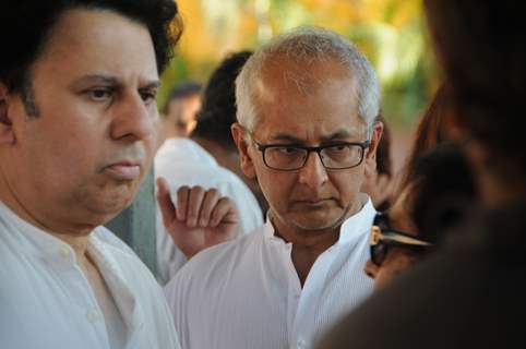 Jay Mehta at Sanjay (Bobby) Chawla's Funeral